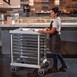 Échelle 9 niveaux GN 2/1 pour 18 bacs GN 1/1 Cambro