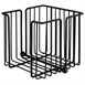 Porte-serviettes APS Urban noir 190 x 190 x 180 mm
