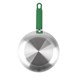 Poêle aluminium antiadhésive Teflon Platinum Plus Hygiplas avec manche vert 200mm