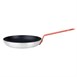Poêle aluminium antiadhésive Teflon Platinum Plus Hygiplas avec manche rouge 240mm
