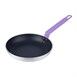 Poêle aluminium antiadhésive Teflon Platinum Plus Hygiplas avec manche violet 240mm