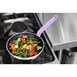 Poêle aluminium antiadhésive Teflon Platinum Plus Hygiplas avec manche violet 240mm