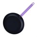 Poêle aluminium antiadhésive Teflon Platinum Plus Hygiplas avec manche violet 280mm