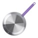 Poêle aluminium antiadhésive Teflon Platinum Plus Hygiplas avec manche violet 280mm