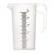 Pichet mesureur en polypropylène 250ml