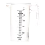 Pichet mesureur en polypropylène 500ml