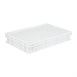 Couvercle pour boîte à pâte à pizza en polyéthylène Cambro 60x40x2cm