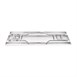 Table de travail pliante inox Vogue 1830x610x780mm
