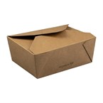 Boîtes alimentaires en carton compostable Vegware N°3 1800ml (lot de 180)