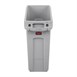 Conteneur sous-comptoir Slim Jim Rubbermaid gris 49L