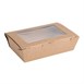 Boîtes salade avec fenêtre en PLA Fiesta Green (lot de 200)