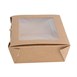Boîtes salade avec fenêtre en PLA Fiesta Green (lot de 200)