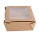 Boîtes salade avec fenêtre en PLA Fiesta Green (lot de 200)