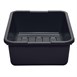Bac fond rainuré Cambro Cambox noir 386x512mm