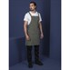 Tablier bavette en coton Southside kaki