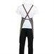 Tablier bavette en coton Southside kaki