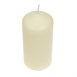 Bougies hautes cylindriques ivoire Bolsius 120mm (lot de 12)