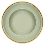 Assiettes à pâtes Olympia Kiln couleur mousse 250mm (lot de 4)
