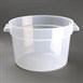 Conteneur alimentaire rond en polypropylène Vogue 10L