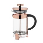 Cafetière à piston contemporaine inox Olympia cuivre 3 tasses