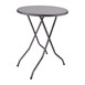 Table haute ronde pliante Barcelona 85cm