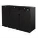 Arrière-bar trois portes pleines pivotantes Polar Séie G 900mm 330L