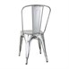 Chaises bistro en acier Bolero (lot de 4)