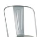 Chaises bistro en acier Bolero (lot de 4)