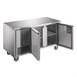 Table réfrigérée positive 2 portes Polar Serie U Premium 267L