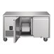 Table réfrigérée positive 2 portes Polar Serie U Premium 267L