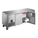 Table réfrigérée négative 3 portes Polar Serie U Premium 420L