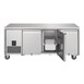 Table réfrigérée négative 3 portes Polar Serie U Premium 420L