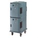 Chariot isotherme avec porte supérieure chauffante Cambro Ultra Camcart UPCHT8002401 bleu ardoise