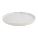 Assiettes plates rondes Olympia Cavolo blanc moucheté 270mm (lot de 4)