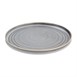 Assiettes plates rondes Olympia Cavolo anthracite 270mm (lot de 4)