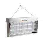 Désinsectiseur LED en inox brossé Eazyzap 20W