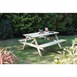 Table pique-nique en bois 1,5m