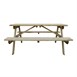 Table pique-nique en bois 1,5m