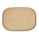 Couvercles en carton micro-ondables pour barquettes alimentaires Colpac Stagione (Lot de 300)