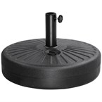 Pied de parasol noir 20L