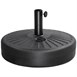 Pied de parasol noir 20L