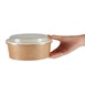 Pots alimentaires kraft recyclables avec couvercles Colpac (lot de 150)