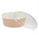 Pots alimentaires kraft recyclables avec couvercles Colpac (lot de 150)