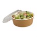 Pots alimentaires kraft recyclables avec couvercles Colpac (lot de 150)