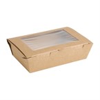 Boîtes salade avec fenêtre PET Fiesta Recyclable 