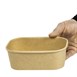 Barquettes alimentaires micro-ondables recyclables Colpac Stagione 1L (lot de 300)