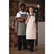 Tablier bavette en coton Southside gris
