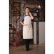 Tablier bavette en coton Southside gris