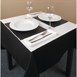 Sets de table en papier gaufré blanc brillant (lot de 400)