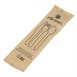 Ensembles de couverts en bois 4-en-1 emballages individuels kraft eGreen (lot de 250)